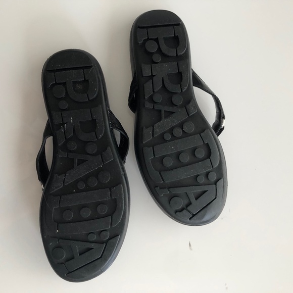 Prada black sandals. Size 7.5 (37.5) - Picture 6 of 9